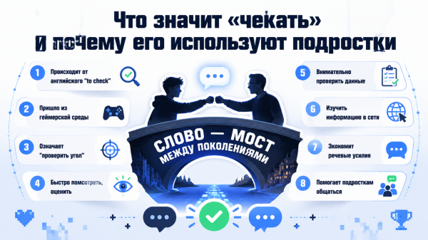 Что значит слово «чекать» и почему подростки постоянно его используют Что значит слово «чекать» и почему подростки постоянно его используют