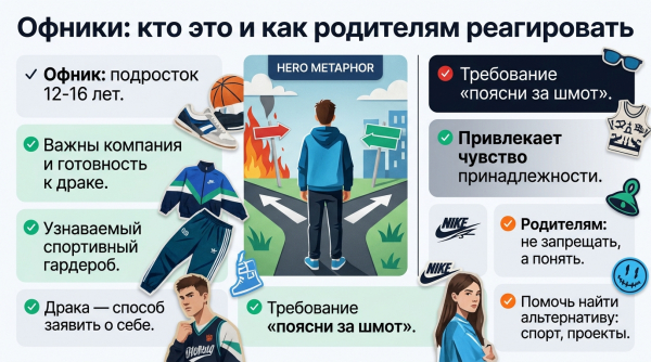 Офники среди подростков: что это за субкультура и как на неё реагировать родителям